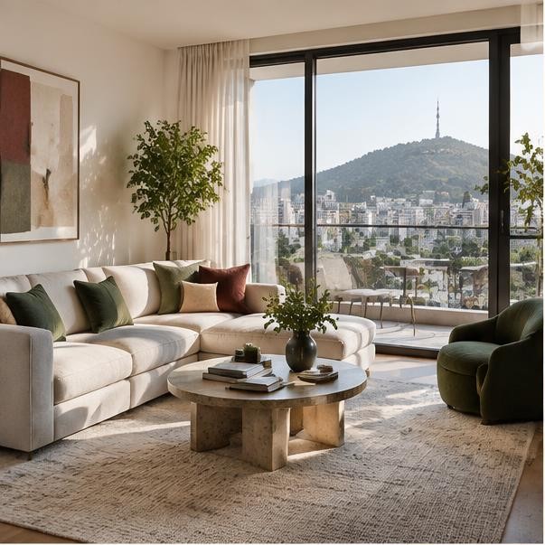 Petite Studio apartment interior